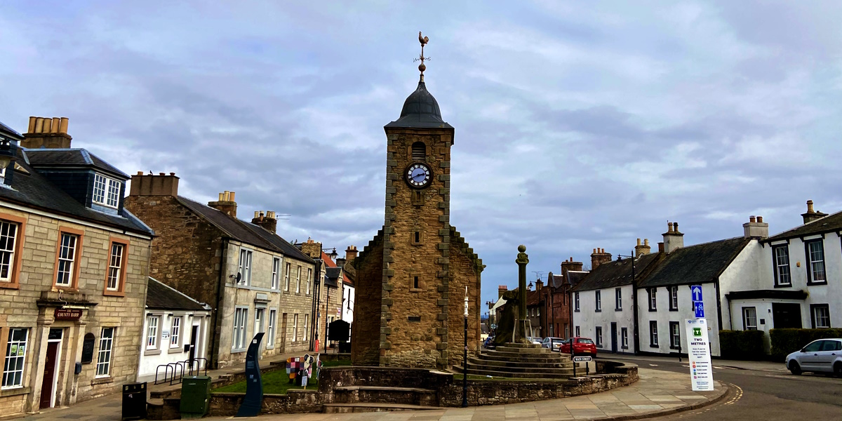 Aerial view of Clackmannanshire And Dunblane constituency