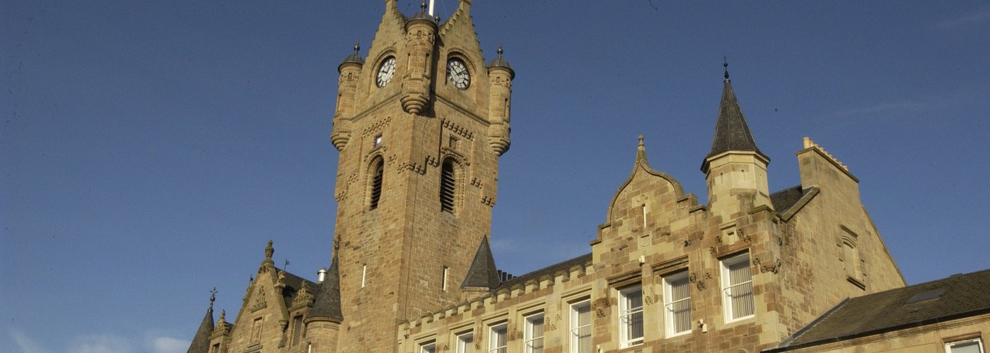 Aerial view of Rutherglen And Cambuslang constituency