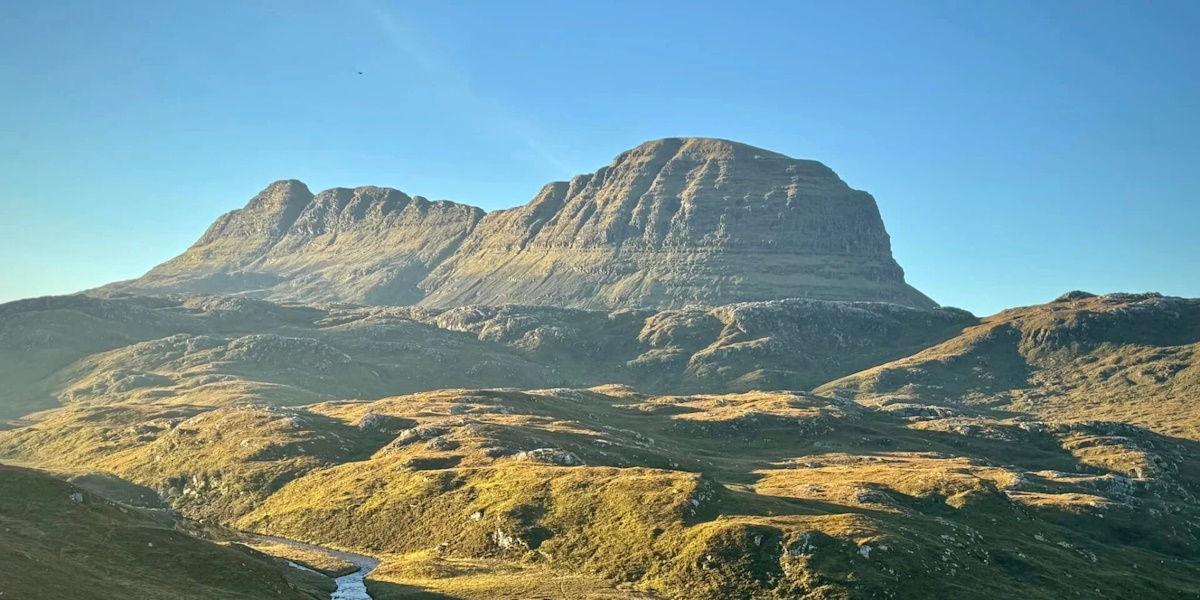 Aerial view of Caithness Sutherland And Ross constituency
