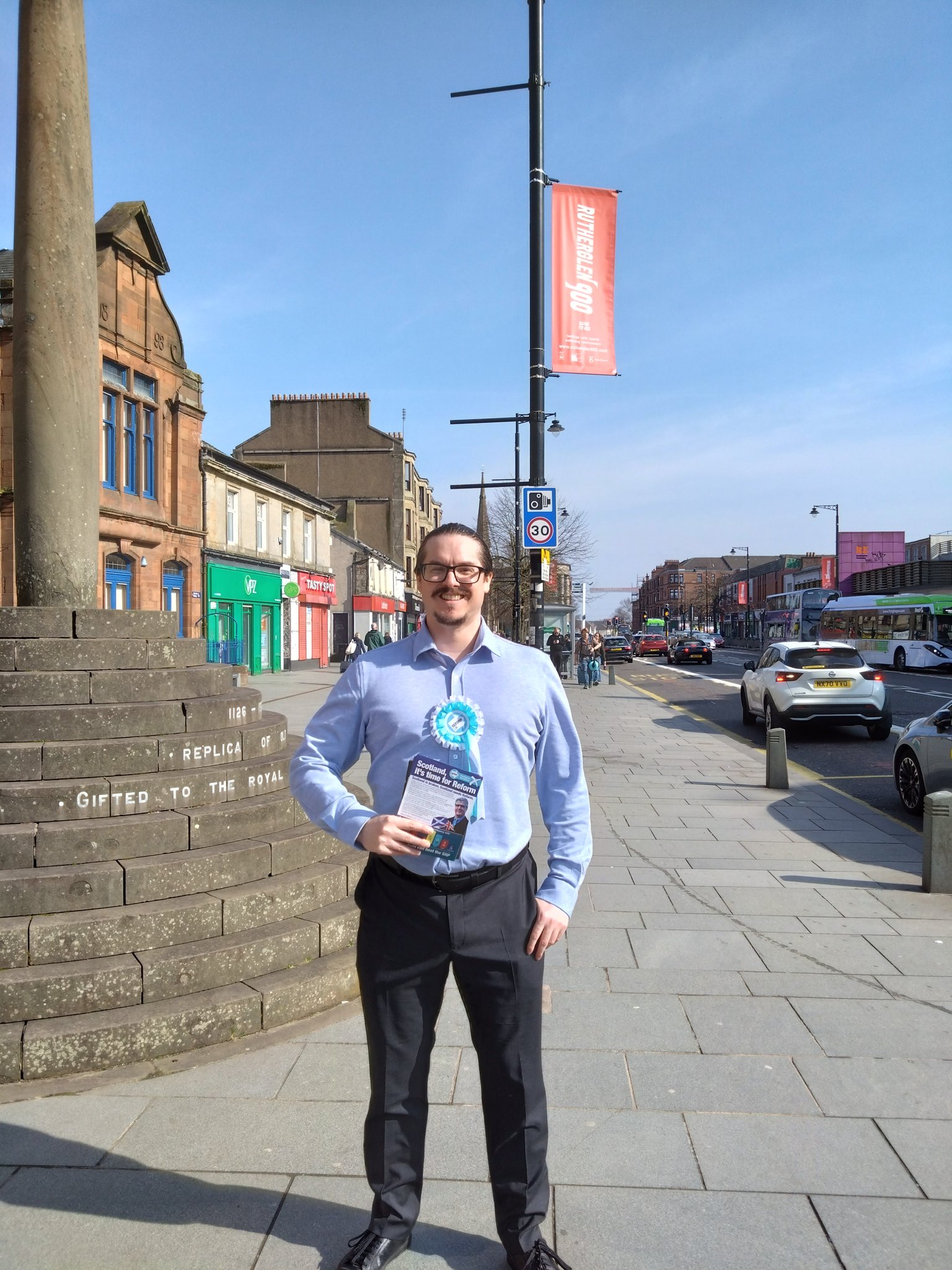 Allay Lyons out campaigning