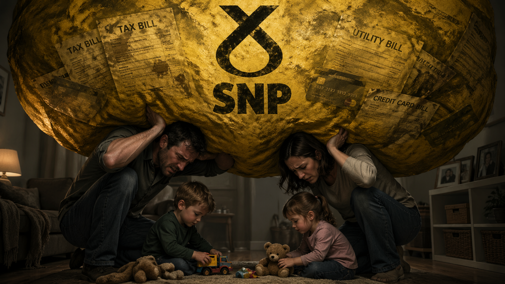 People are overtaxed and overburdened